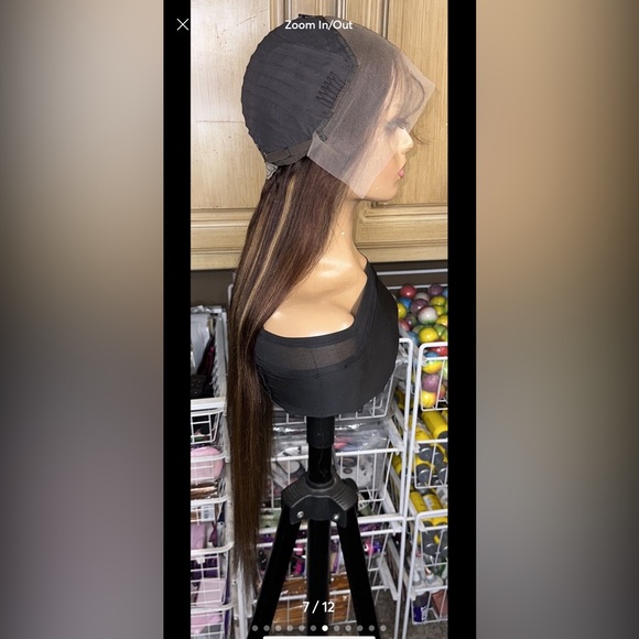 Lot 2072 ❤️NEW ❤️100% Human Hair HD Lace Front Wig 36” - Picture 4 of 10